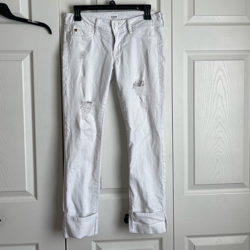 White Hudson Jeans